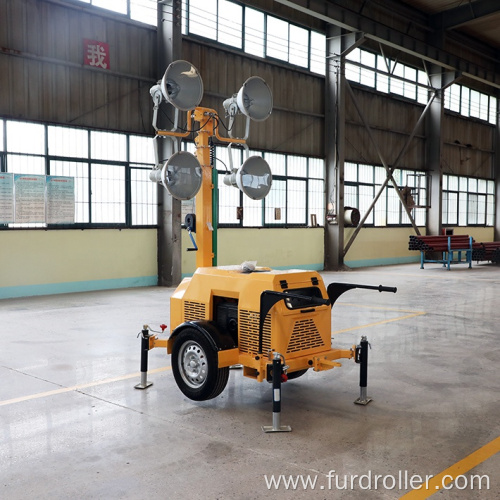 4x400w Gasoline or Diesel Lighting Towers for Sale